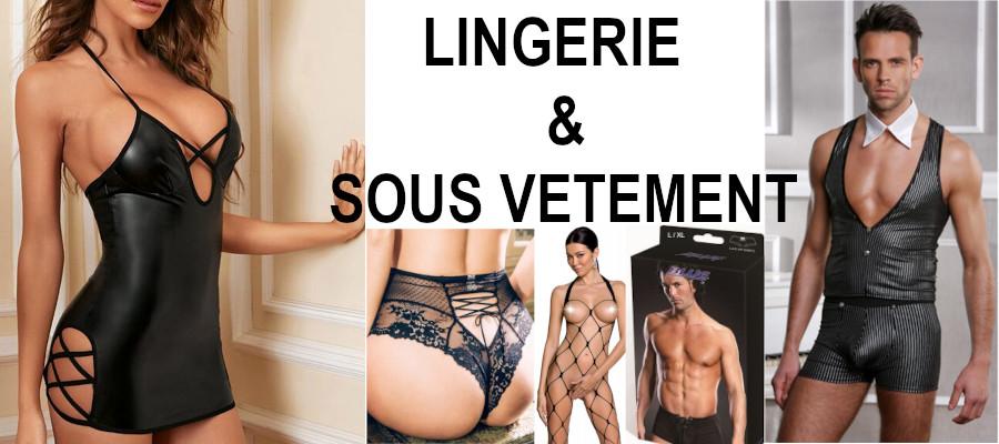 Lingerie sexy homme femme
